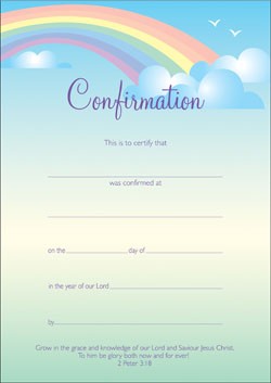 Confirmation Certificate (Rainbow)