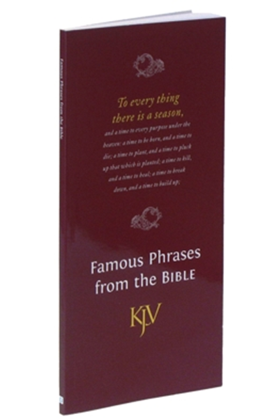 Famous Phrases from the Bible