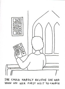 Dave Walker Card: She Could Hardly Believe