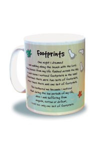 Footprints Mug