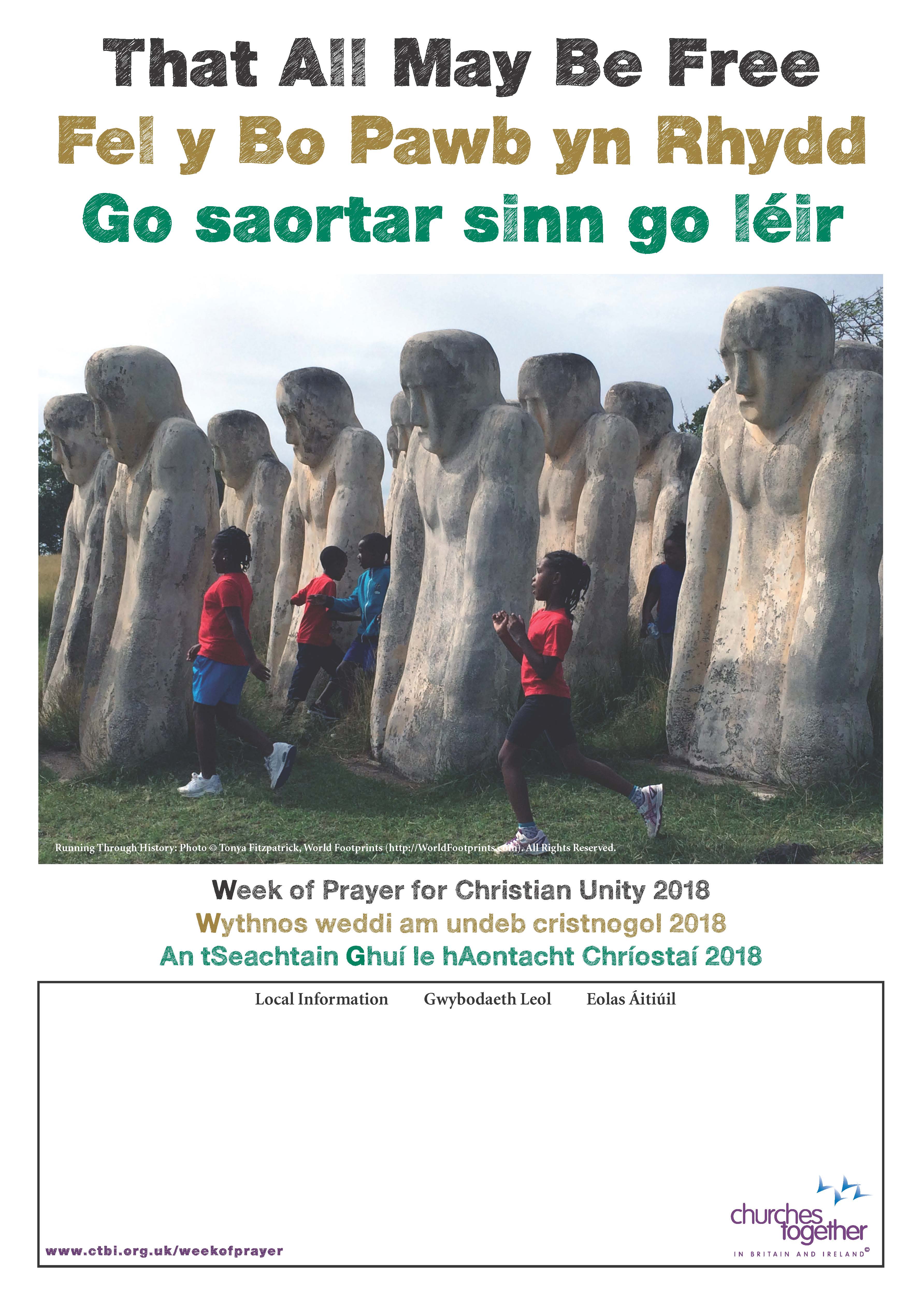 Week of Prayer for Christian Unity 2018 Poster