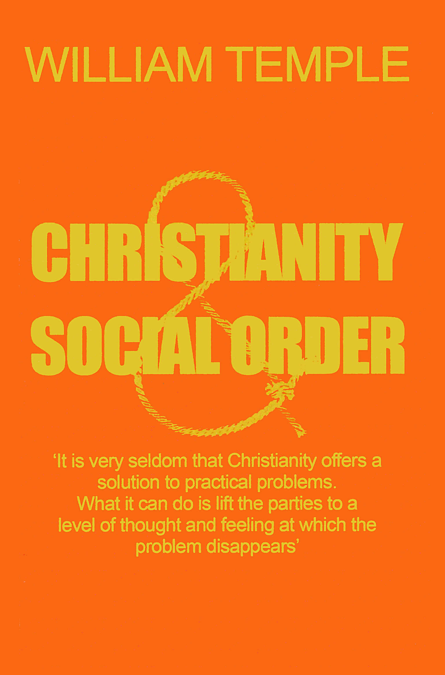 Christianity and Social Order