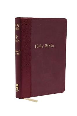 NRSV, The HarperCollins Catholic Gift Bible, Imitation Leather, Burgundy