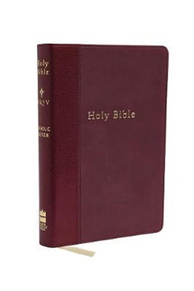 NRSV, The HarperCollins Catholic Gift Bible, Imitation Leather, Burgundy