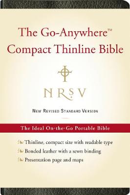 NRSV, The Go-Anywhere Compact Thinline Bible, Bonded Leather, Black