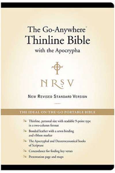 Go Anywhere Thinline Bible with Apocrypha