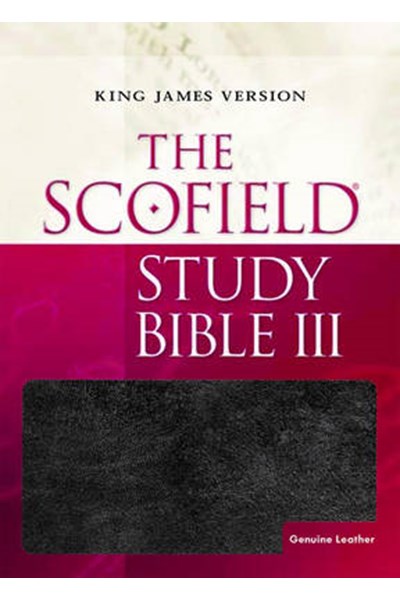 Scofield Study Bible III-KJV