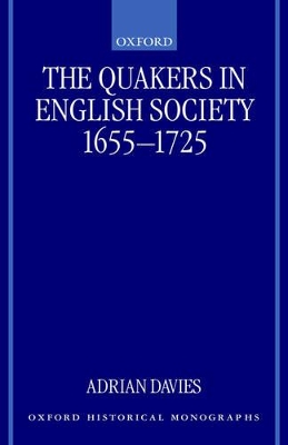 Quakers in English Society, 1655-1725