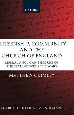 Citizenship, Community, and the Church of England