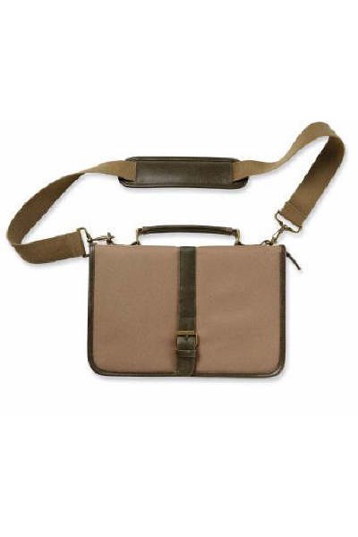 Canvas Expedition Mocha with Shoulder Strap Large