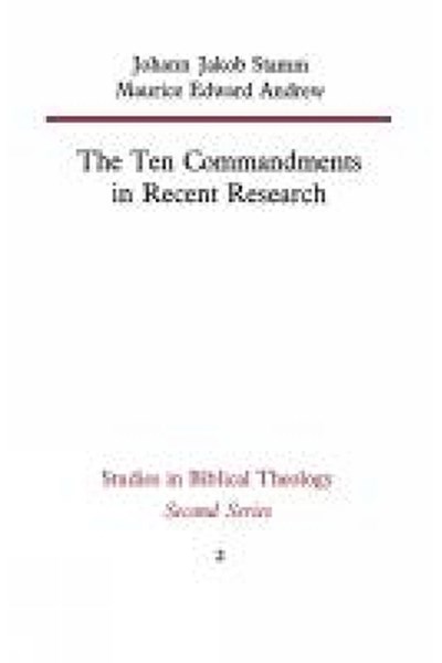 Ten Commandments in Recent Research