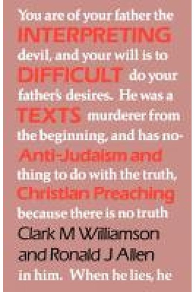 Interpreting Difficult Texts