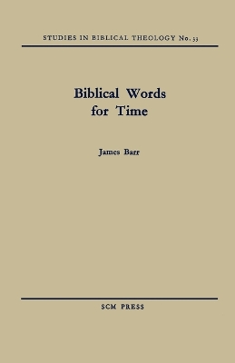 Biblical Words for Time