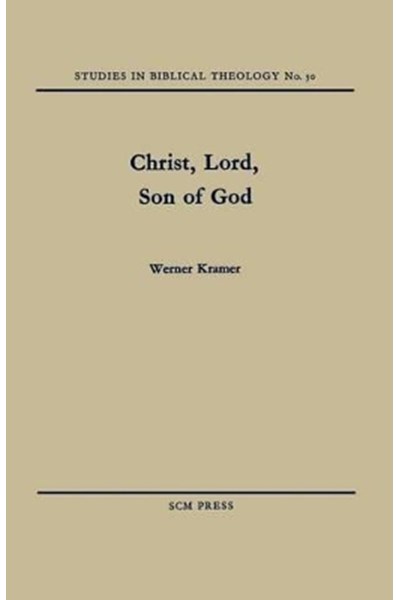 Christ, Lord, Son of God