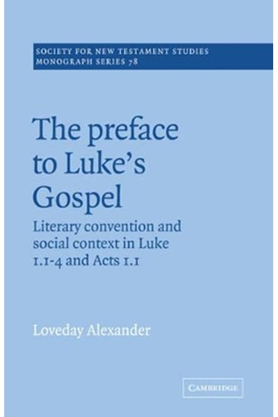Preface to Luke's Gospel
