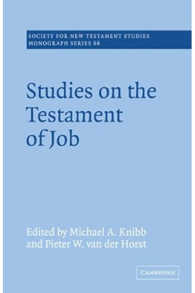 Studies on the Testament of Job
