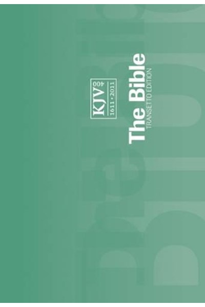 KJV Transetto Text Edition Green