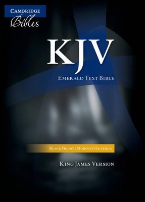KJV Emerald Text Edition Black French Morocco Leather KJ533:T