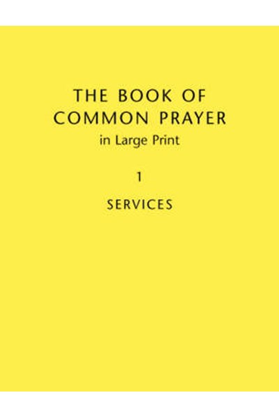 Book Of Common Prayer Large Print BCP481: Volume 1