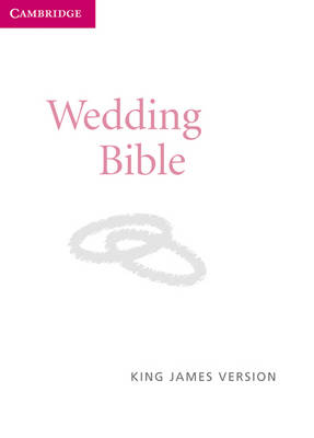 KJV Wedding Bible KJ12W White Imitation Leather