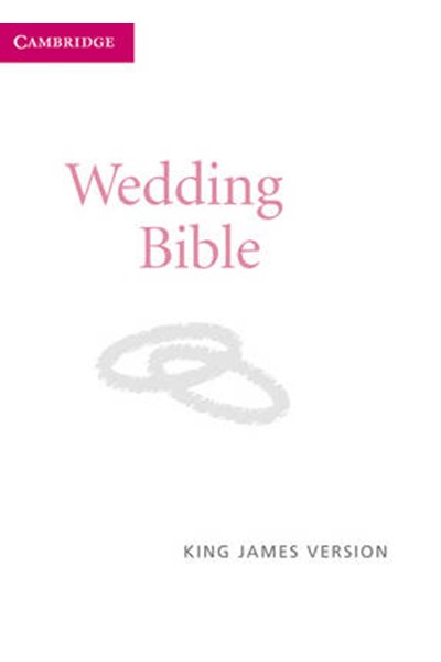KJV Wedding Bible KJ12W White Imitation Leather