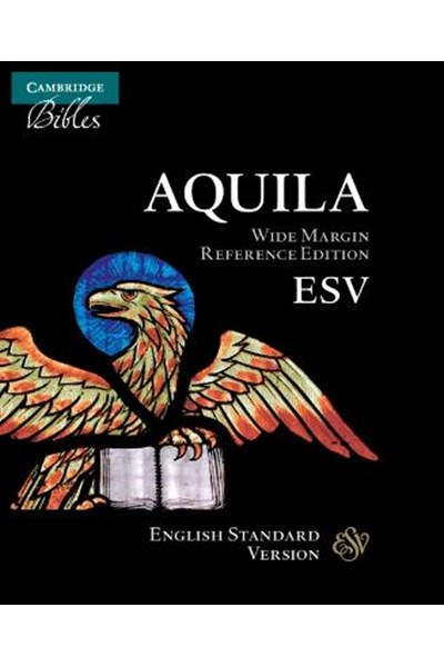 ESV Wide Margin Reference Edition ES746:XRM Black Goatskin Leather