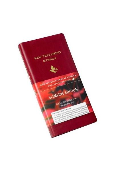 NRSV New Testament and Psalms NR012:NP Burgundy Imitation Leather