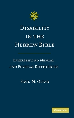 Disability in the Hebrew Bible