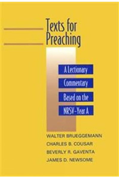 Texts for Preaching - Year A