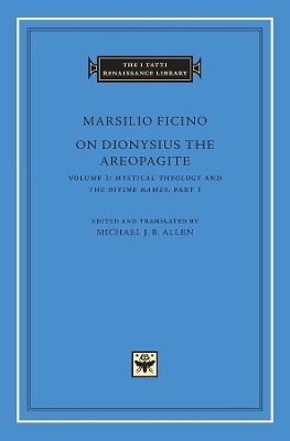 On Dionysius the Areopagite