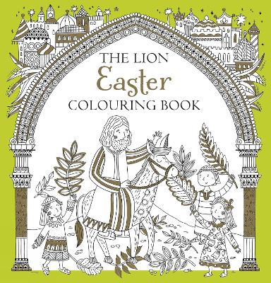 Lion Easter Colouring Book