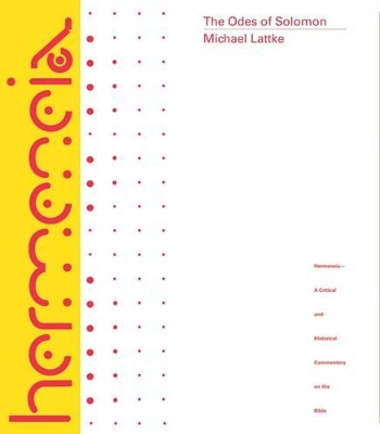 Hermeneia: Odes of Solomon