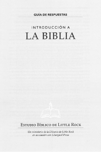 Introduccion a la Biblia - Guia de Respuestas