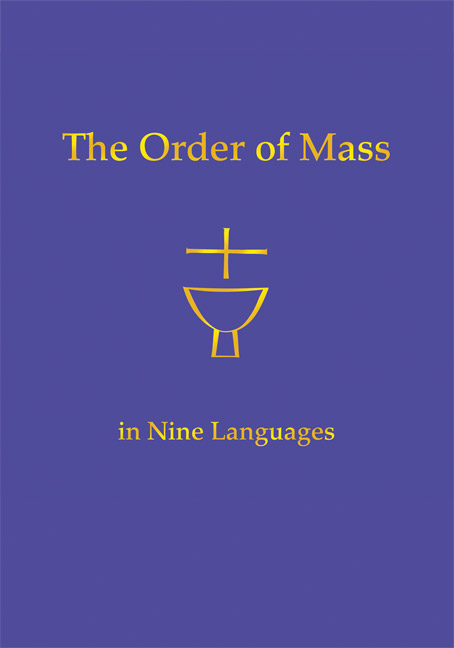 Order of Mass in Nine Languages