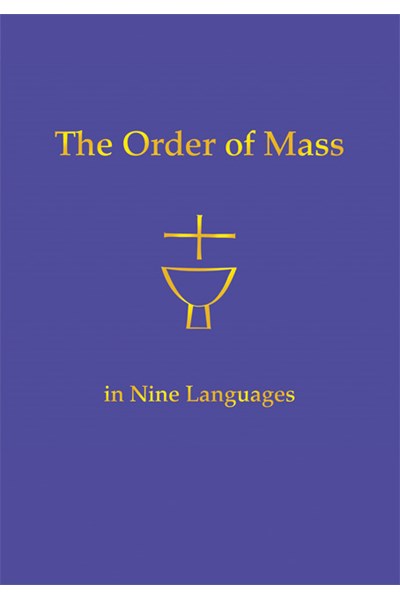 Order of Mass in Nine Languages