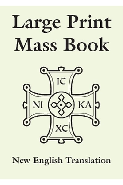 Large Print Mass Book