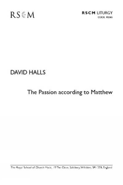 Passion according to Matthew