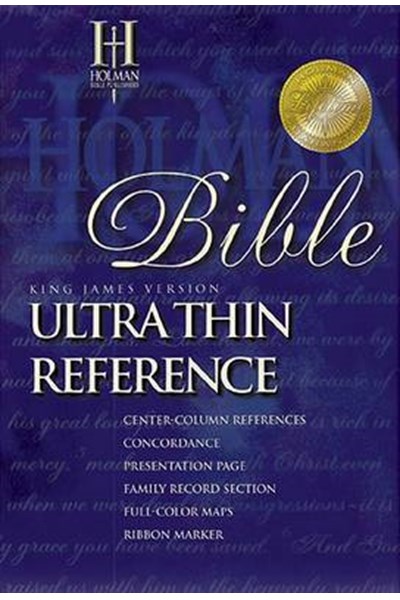 Ultra Thin Reference Bible: King James Version