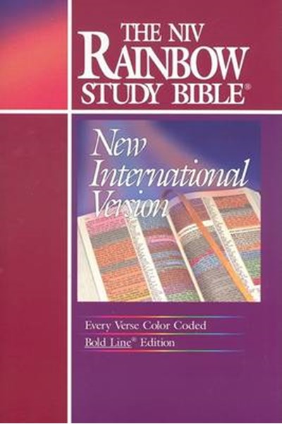 Bible New International Version Rainbow Study Burg