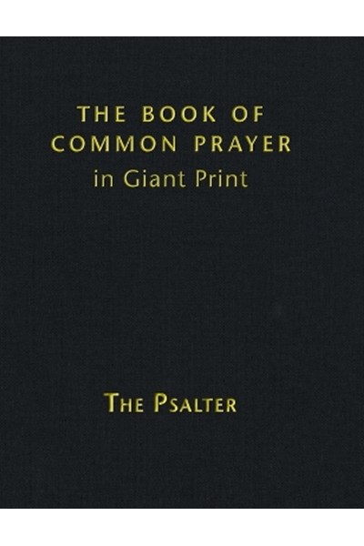 Book of Common Prayer Giant Print, CP800: Volume 3, The Psalter