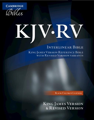 KJV/RV Interlinear Bible Black Calfskin RV655X