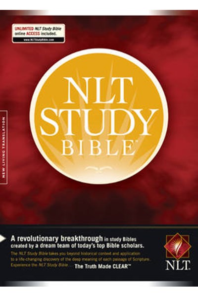 NLT STUDY BIBLE INDEXED