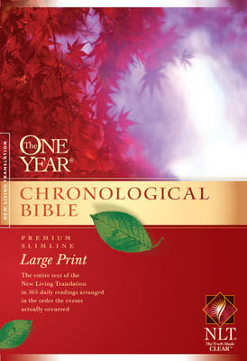NLT Bible: One Year Chronological Edition (Large Print)