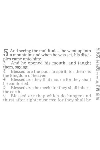 King James Bible: Compact UltraSlim Edition