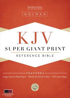 Super Giant Print Reference Bible-KJV