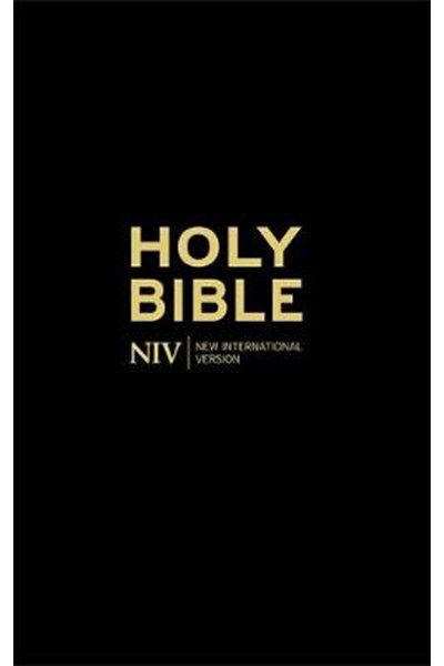 NIV Thinline Black Hardback Bible