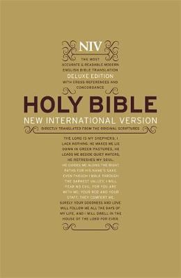 NIV Deluxe Hardback Bible
