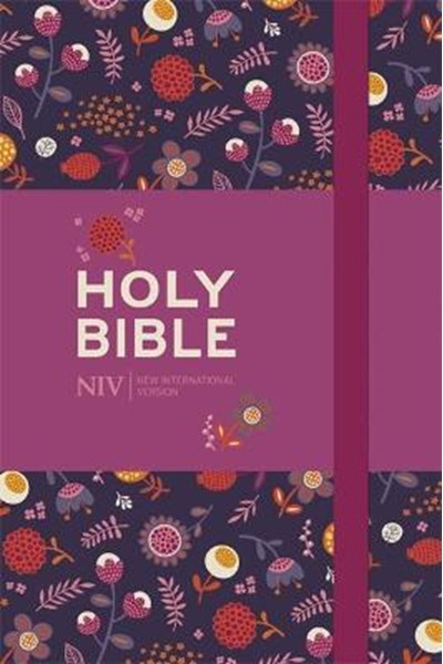 NIV Pocket Floral Notebook Bible