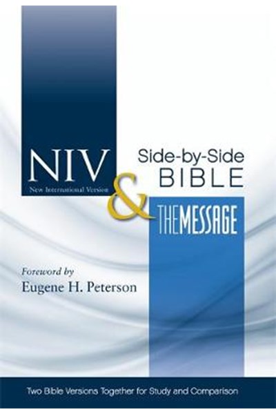 NIV & The Message Side-by-Side Bible