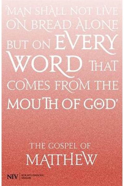 NIV Gospel of Matthew